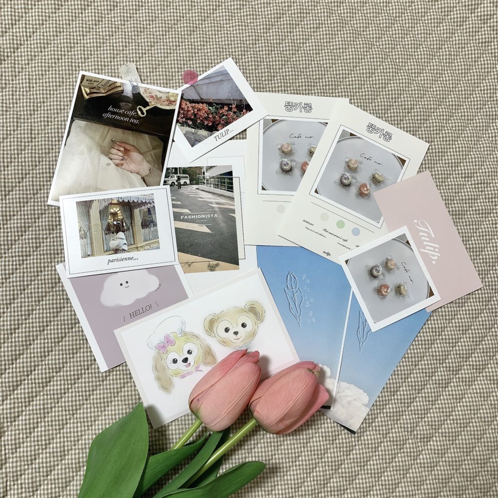 ポストカード　韓国　マイルーム　部屋　模様替え　トレンド　インスタ映え　オリジナルポストカード　ネップリ　無料配布