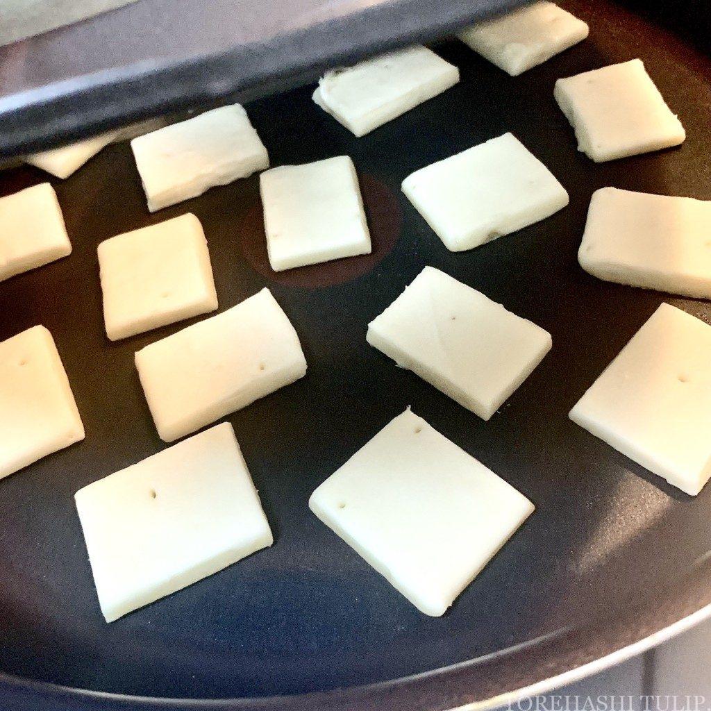 手作りケーキ　いちご　カスタードクリーム　ミルフィーユ　簡単　時短　レシピ　作り方　フライパン　冷凍パイシート
