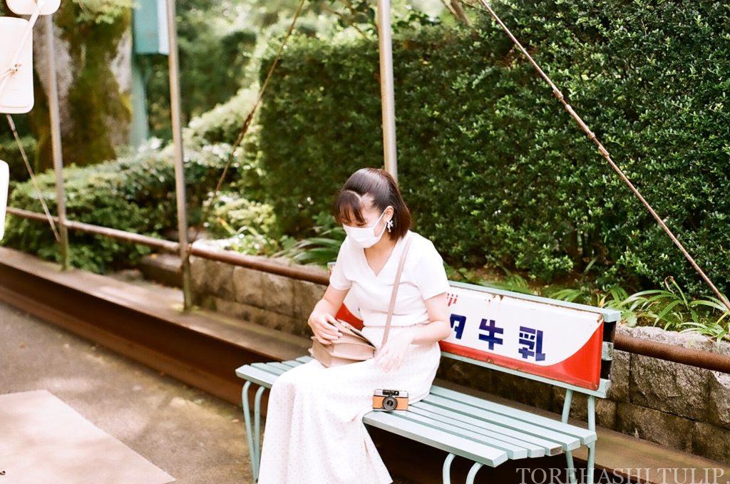 江戸東京たてもの園　千と千尋の神隠し　モデル地　ジブリ映画　聖地巡礼　女子旅　ポートレート　インスタ映え　センターゾーン　